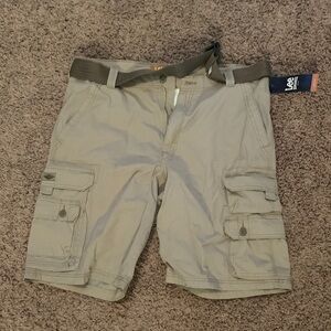 Lee Men's Khaki Cargo Shorts